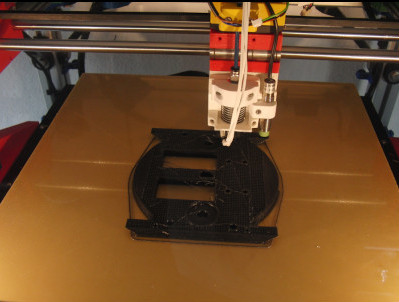 Rollenboden beim Druck im 3D-Drucker
